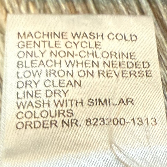 H&M Hennes Collection Purple w/ Gold Sparkle Hi-Lo Wrap Waist Cocktail Dress Sz8 - Picture 4 of 6